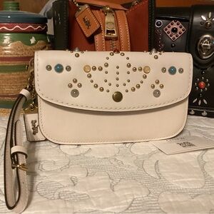 Coach 1941 Western Studded Wristlet